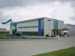 on July 2 in 2008 an opening ceremony for the new hydraulic excavator plant