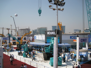kobelco booth