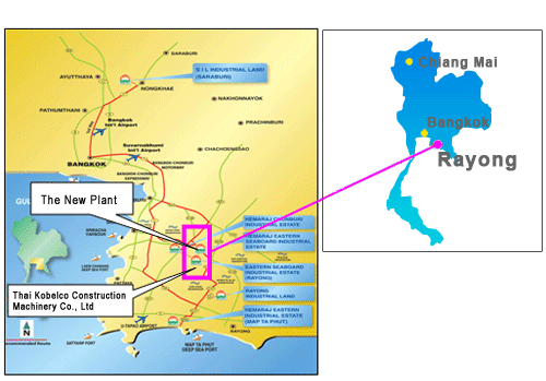Map of Surroundings