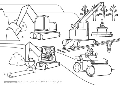 hitachi lego coloring pages