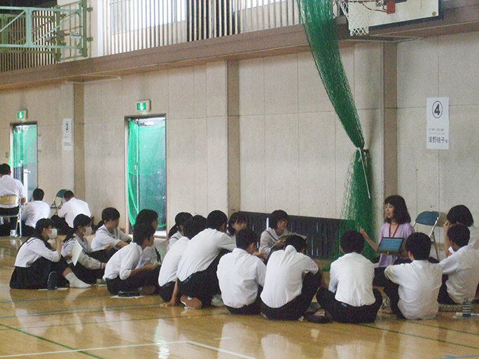 中学校社会人講座「池中15のREAL」に参加！