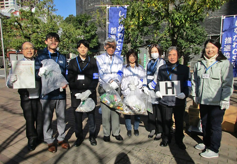 品川区 地域清掃活動に初参加しました！