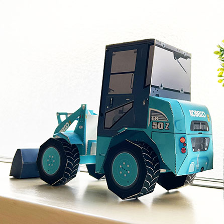 ペーパークラフト｜Fun! Fan! KOBELCO｜コベルコ建機