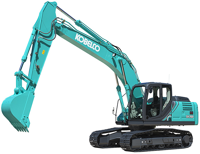 建設機械　KOBELCO　SK210LC イエロー