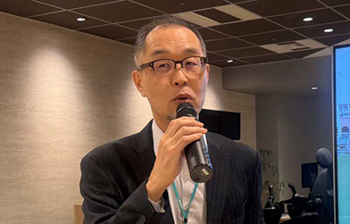 取締役執行役員の平田からのお話