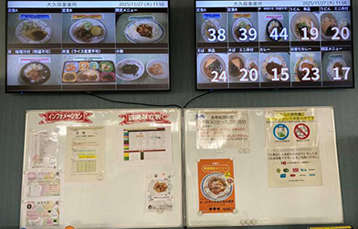 大久保事業所の「サラメシパワーアップ大作戦」