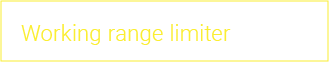 Working range limiter