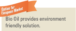 Bio Oil provides environment friendly solution.